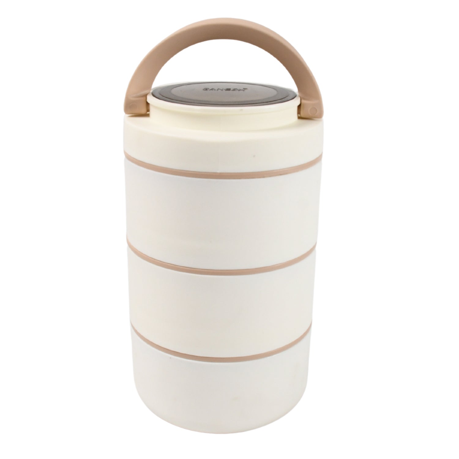 Ganesh Smart Stack 3 Layer Portable Lunch Box Stainless Steel Airtight Leak-Proof Lunch Box for Office, School, Picnic: Color May Vary (3 Layer) Ganesh Smart Stack 3 Layer Portable Lunch Box Stainless Steel Airtight Leak-Proof Lunch Box for Office, School, Picnic: Color May Vary (3 Layer)